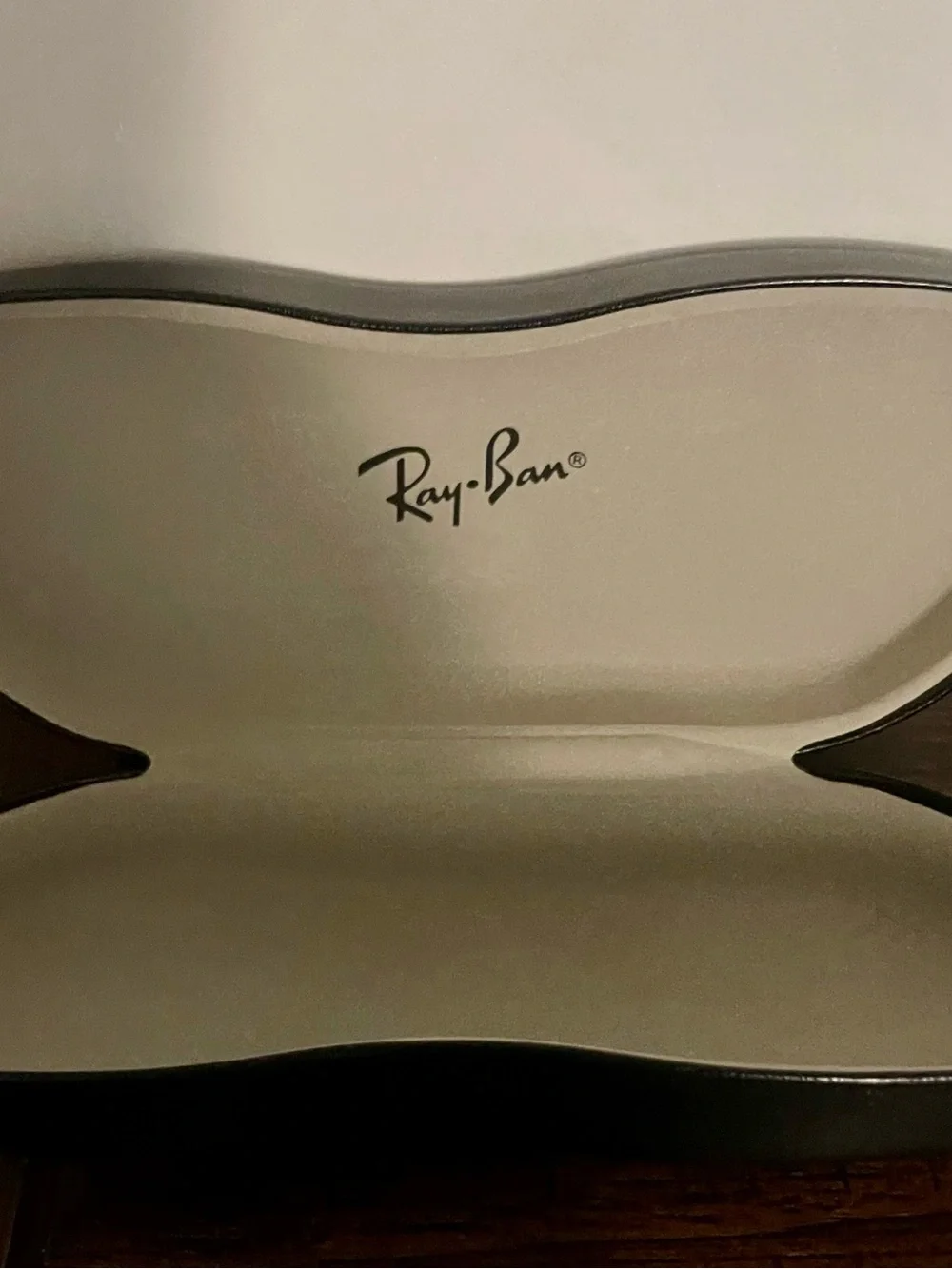 Ray-Ban Protective Sunglasses Case in Silver and Black